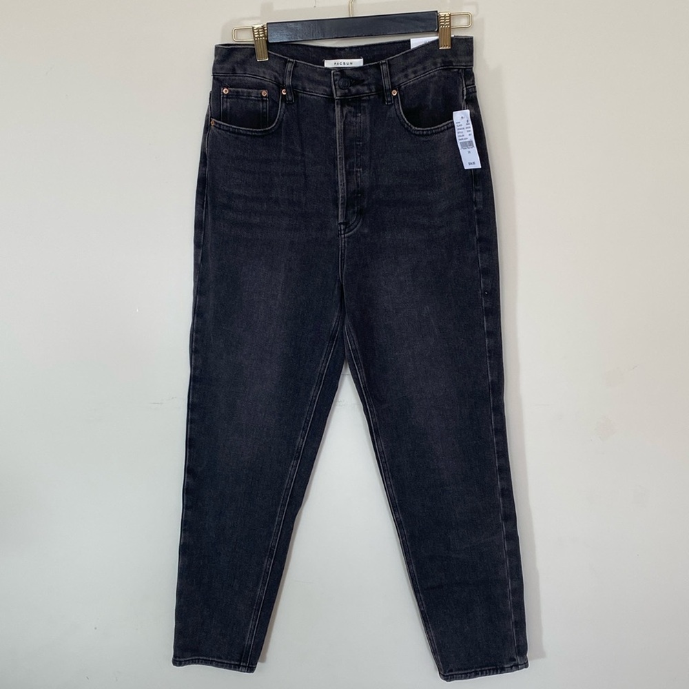 Pac Sun Ultra High Rise Dark Grey Jeans